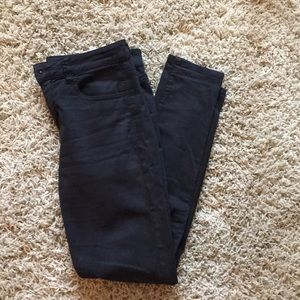 American Eagle black high rise jeggings